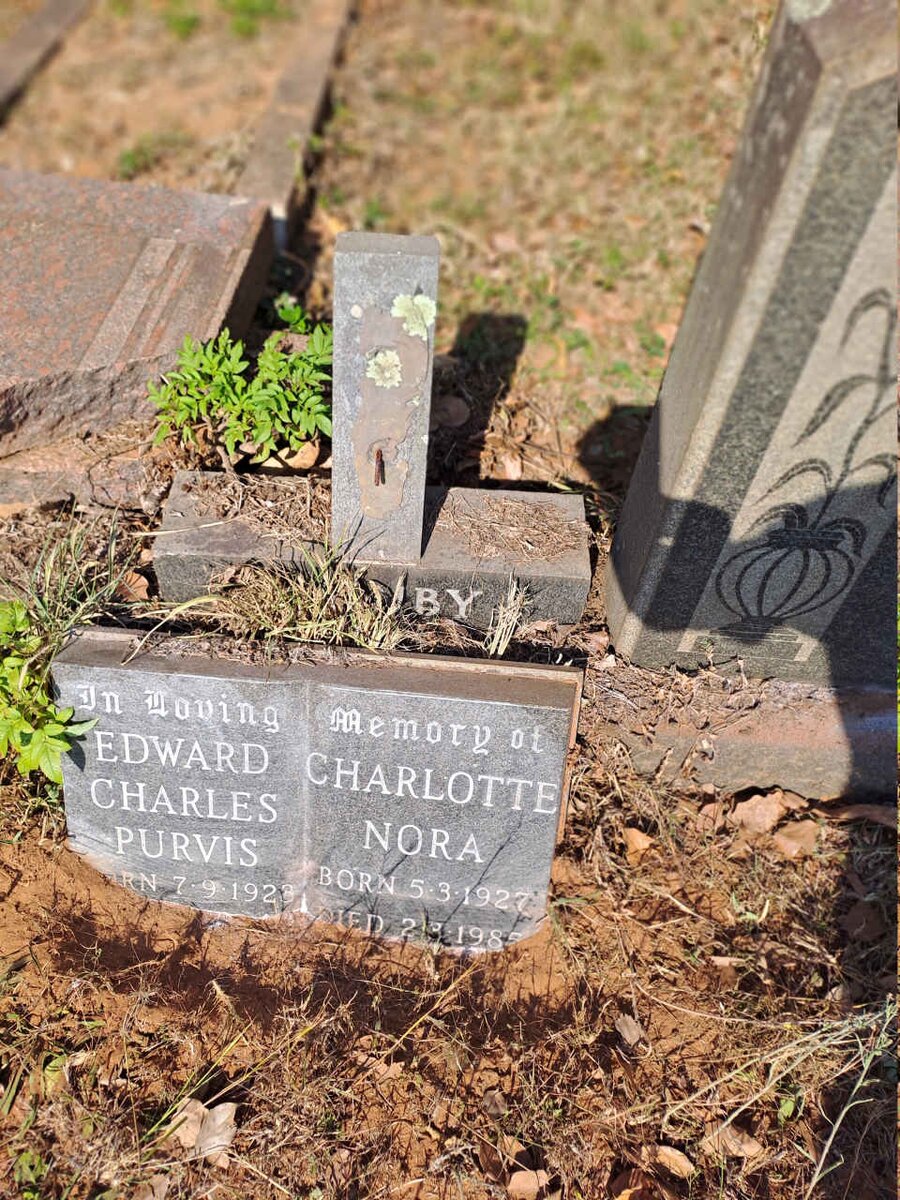 SWANBY Edward Purvis -1923- & Charlotte Nora 1927-1985