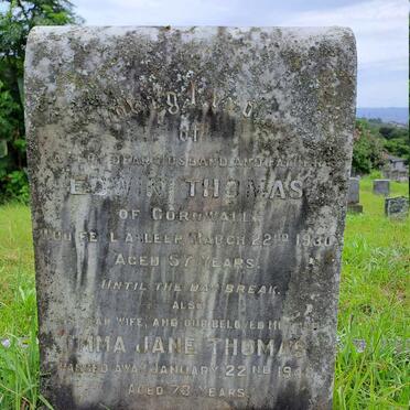 THOMAS Edwin -1930 & Emma Jane -1948
