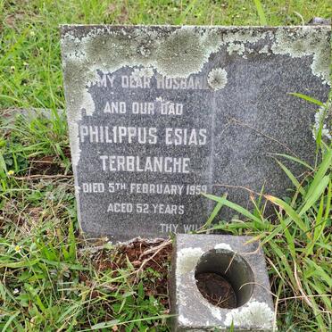 TERBLANCHE Philippus Esias -1959