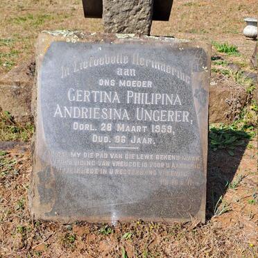 UNGERER Gertina Philipina Andriesina -1959
