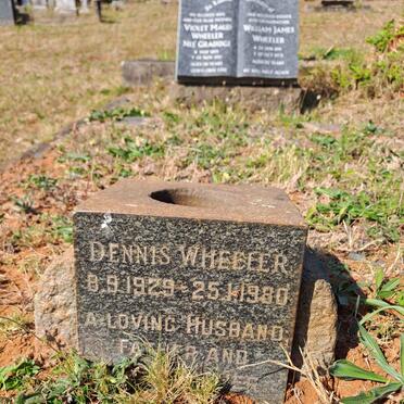 WHEELER Dennis 1929-1980