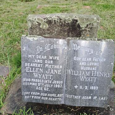 WYATT William Henry -1993 & Ellen Jane -1967