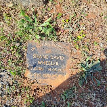 WHEELER Shane David 1961-2017