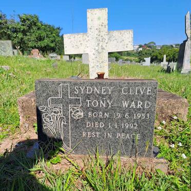 WARD Sydney Clive Tony 1953-1992