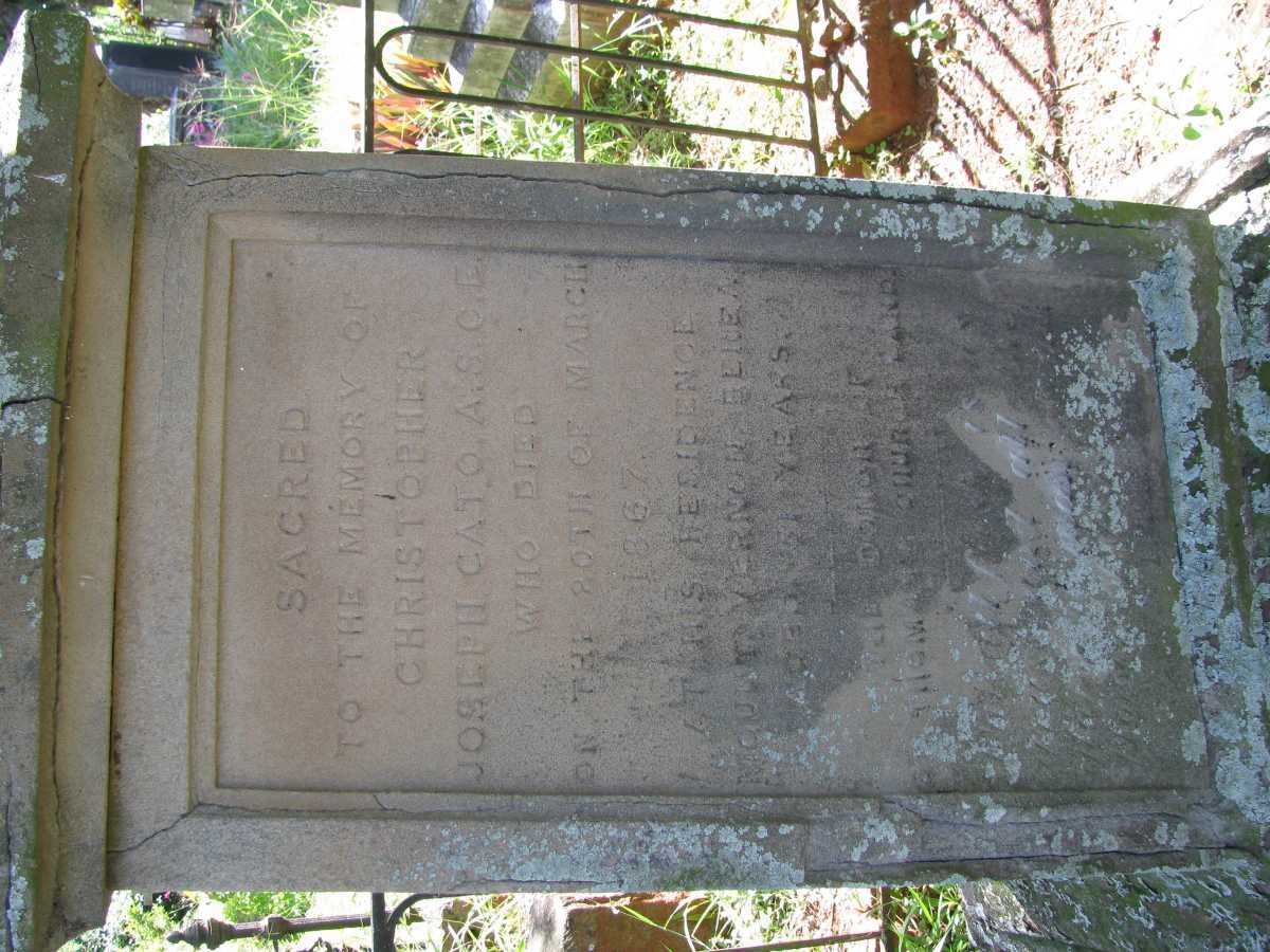 CATO Christopher Joseph -1867