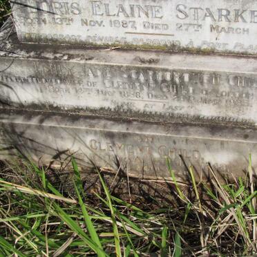 STARKEY Doris Elaine 1887-1928 :: CHILD Clement -1943 &amp; Emily Jane Scarborough 18?8-1835