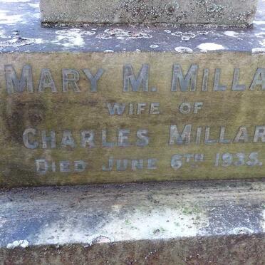 MILLAR Mary M. -1935