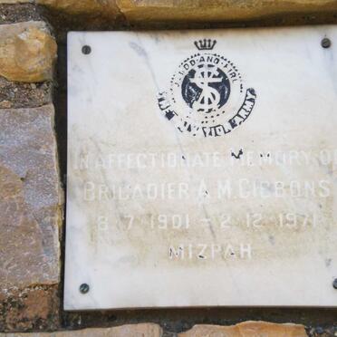 GIBBONS A.M. 1901-1971