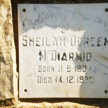MCDIARMID Sheilah Doreen 1904-1990