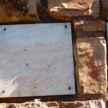 NYMAN Daphne Mavis nee KIDD 1898-1984