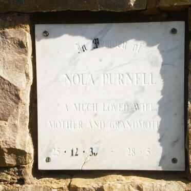 PURNELL Nola 1930-?