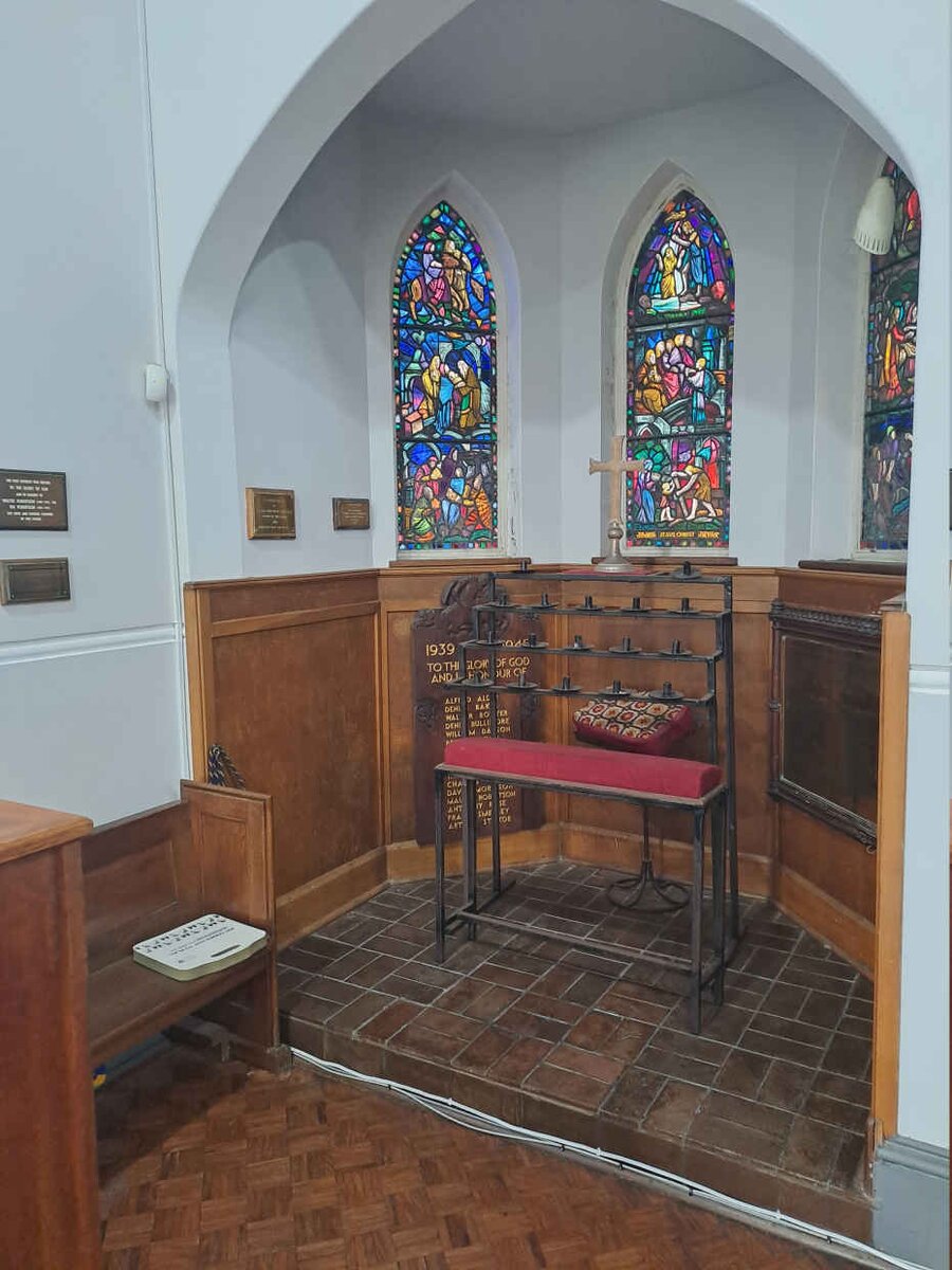 4. Interior of the church