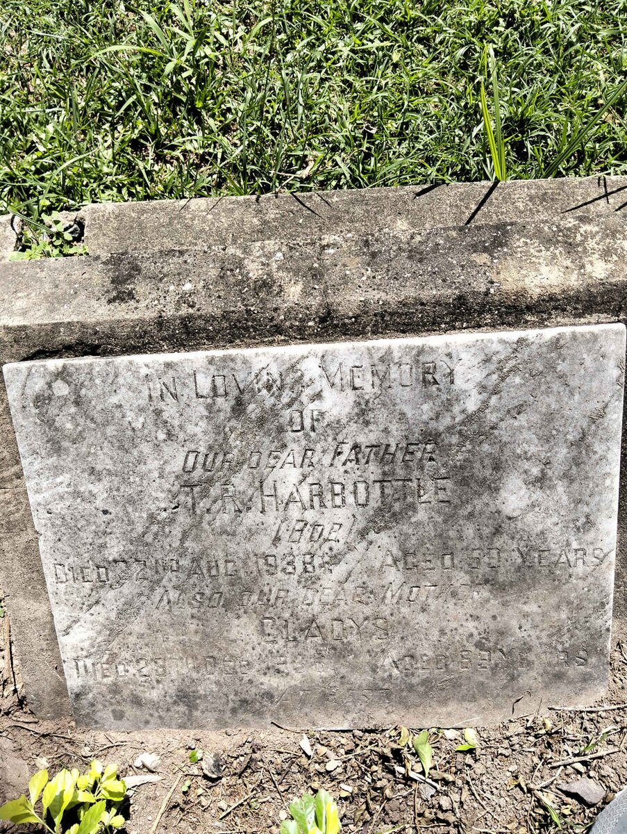 HARBOTTLE T.R. -1938 & Gladys -1956