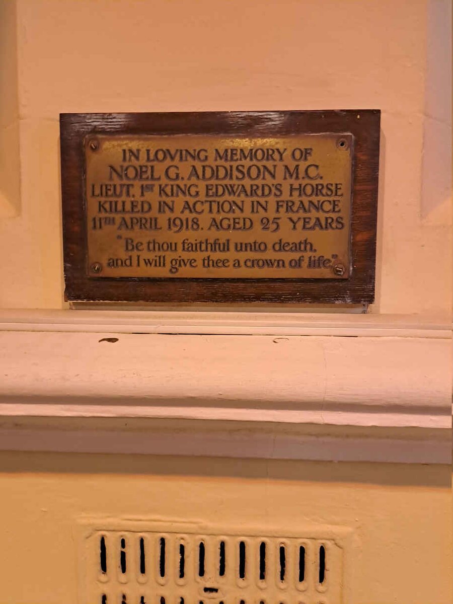 ADDISON Noel G. -1918