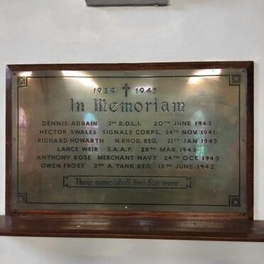 5. WWII Memorial 1939-1945