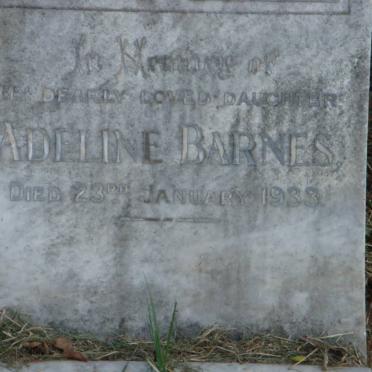 BARNES Adeline -1933