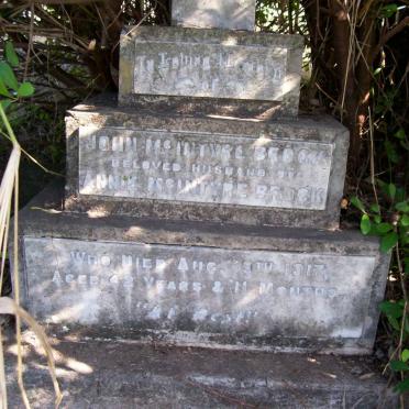 McINTYRE BROCK John -1917