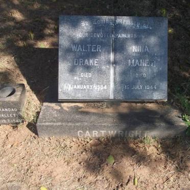 CARTWRIGHT Walter Drake -1984 &amp; Nina Maneti -1944 :: CARTWRIGHT Wallett -1944 :: CARTWRIGHT Gordon -1940 