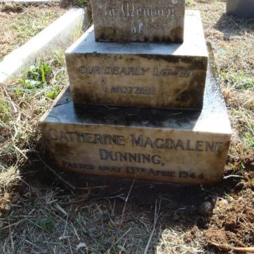 DUNNING Catherine Magdalene -1944