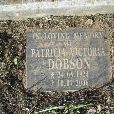 DOBSON Patrick Arthur 1920-2003 :: DOBSON Patricia Victoria 1924-2006