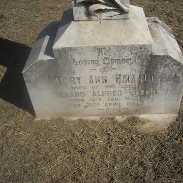 GARDIN Mary Ann Harriet 1850-1909