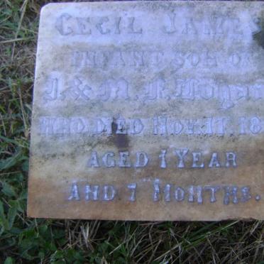 HOGAN Cecil James -1893