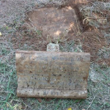 PAXTON Robert -1913 &amp; Frances -1943 :: Maud -1965