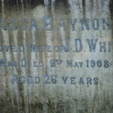 WHITE Julia Baynon -1908