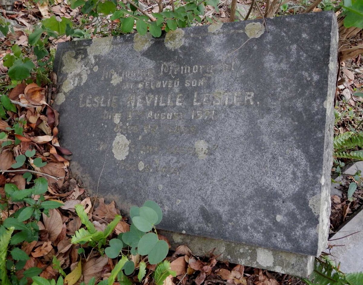 LESTER Leslie Neville -1971