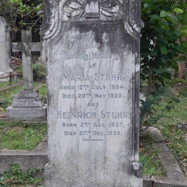 STUHR Heinrich 1857-1935 &amp; Maria 1854-1925