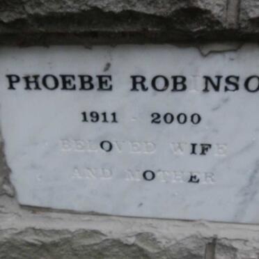 ROBINSON Phoebe 1911-2000