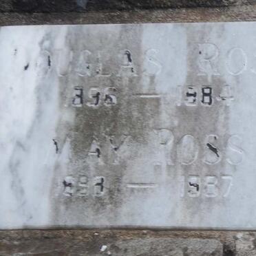 ROSS Douglas 1896-1984 &amp; May 1898-1987