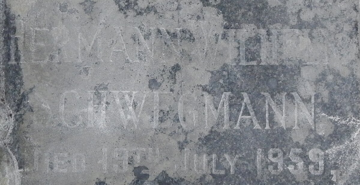 SCHWEGMANN Hermann Wilhelm -1959