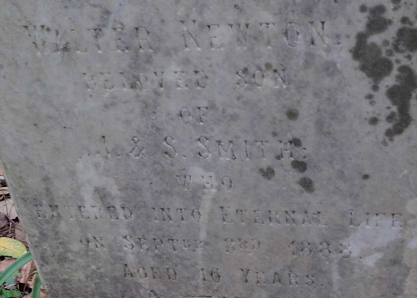 SMITH Walter Newton -1888