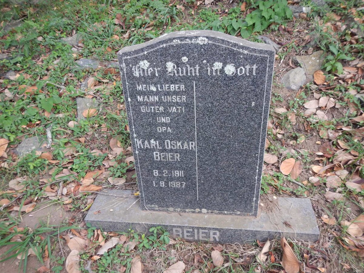 BEIER Karl Oskar 1911-1987