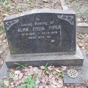 PIPER Alma Lydia 1910-1975