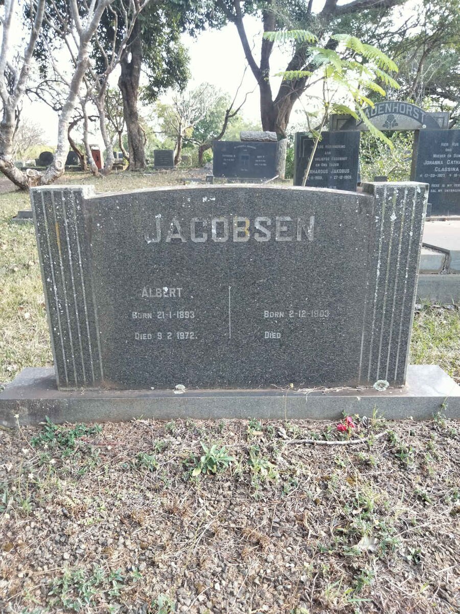 JACOBSEN Albert 1893-1972