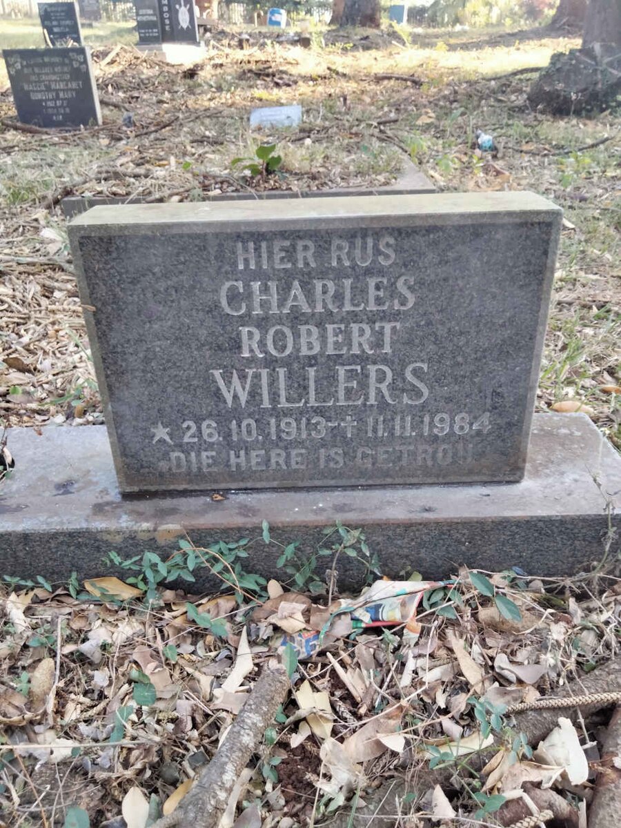 WILLERS Charles Robert 1913-1984