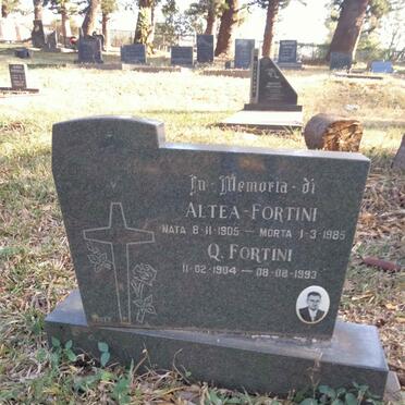 FORTINI Q. 1904-1993 & Altea 1905-1985