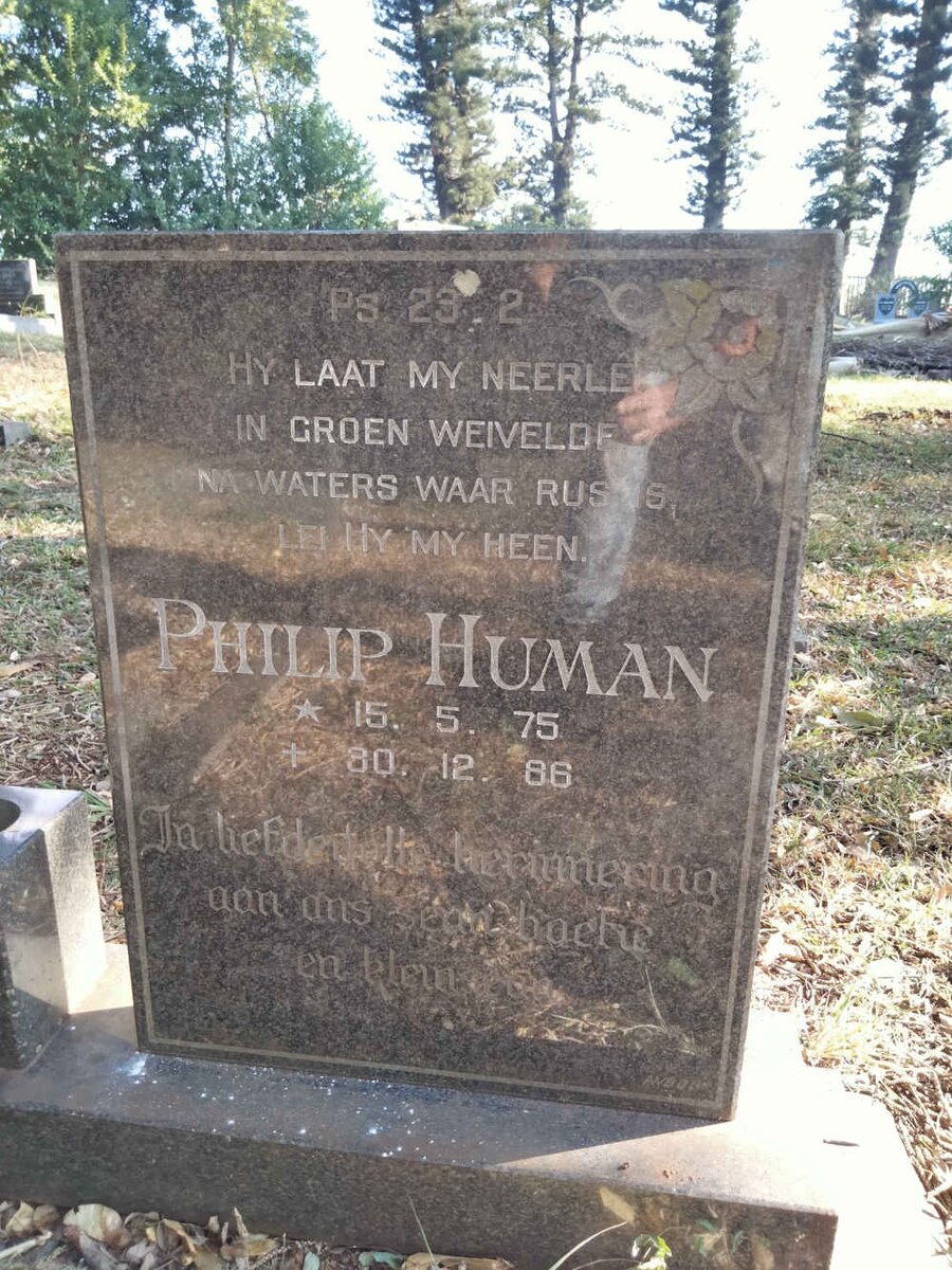 HUMAN Philip 1975-1986