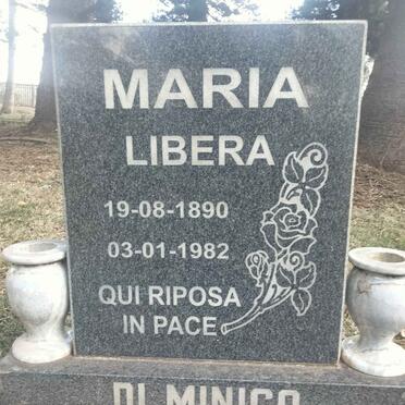 MINICO Maria Libera, di 1890-1982
