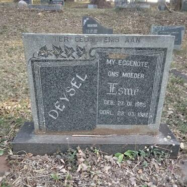 DEYSEL Esme 1965-1992