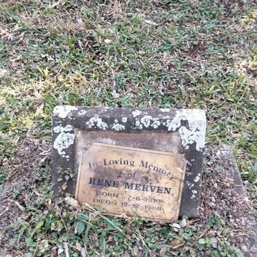 MERVEN Rene 1916-1988