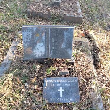 ZINN Linda Mary 1925-2016