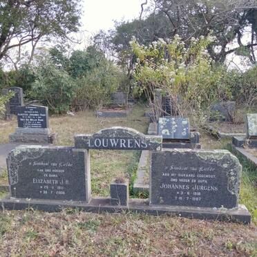 LOUWRENS Johannes Jurgens 1918-1987 & Elizabeth J.H. 1918-2008