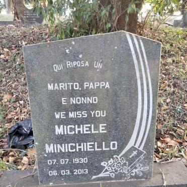 MINICHIELLO Michele 1930-2013