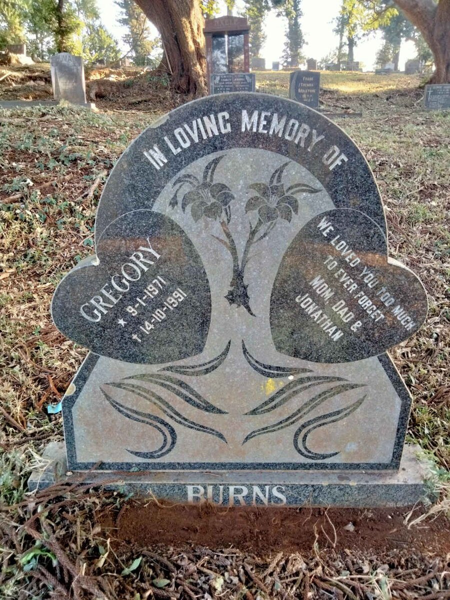 BURNS Gregory 1971-1991