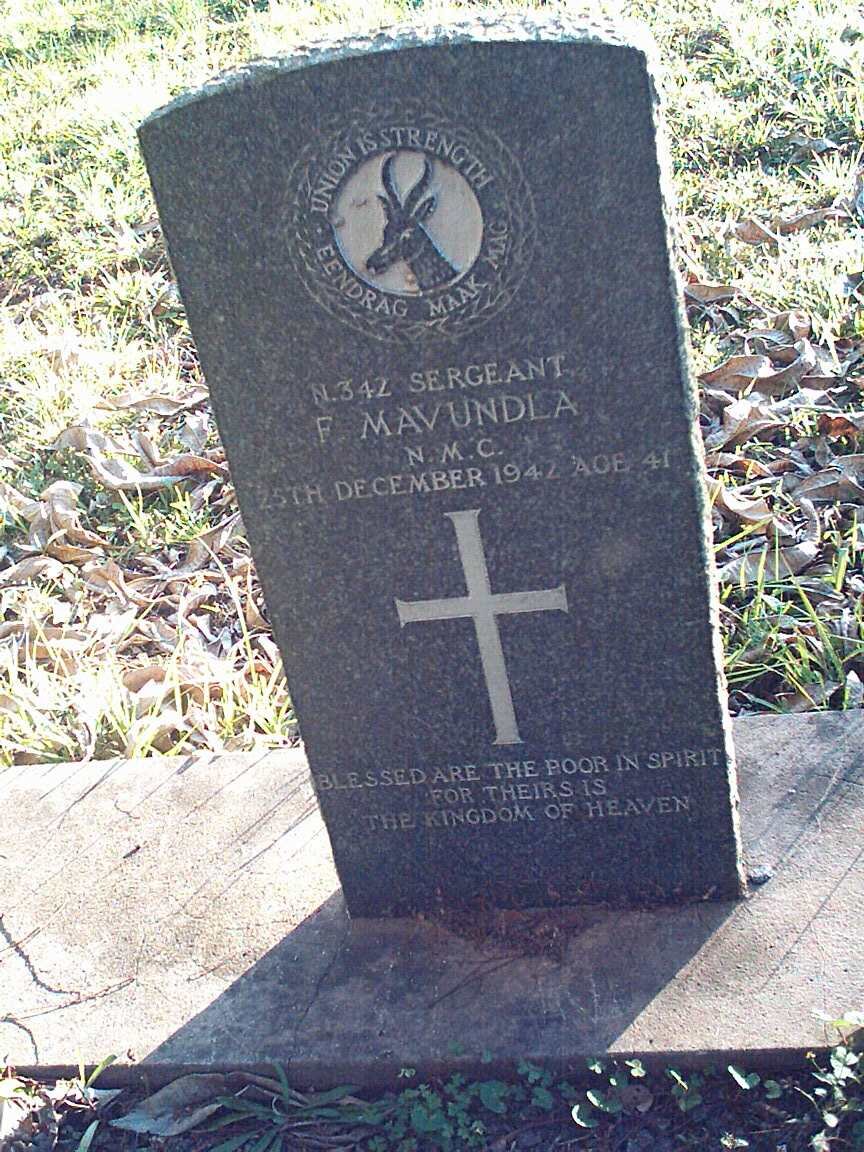 MAVUNDLA F.  -1942