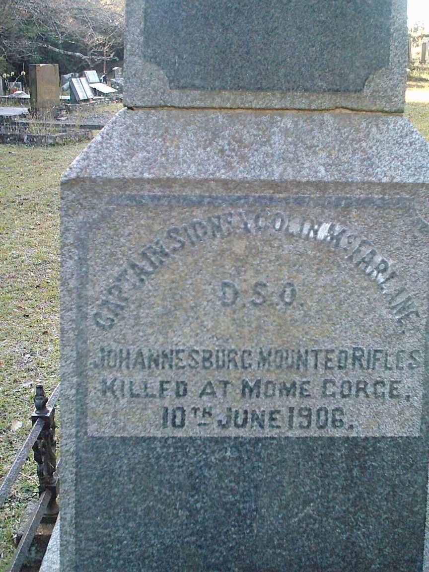 McFARLANE Sidney Colin  -1906