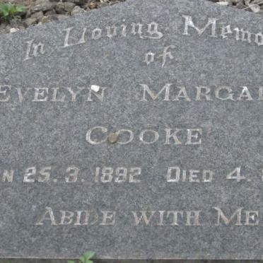 COOKE Evelyn Margaret 1892-1981